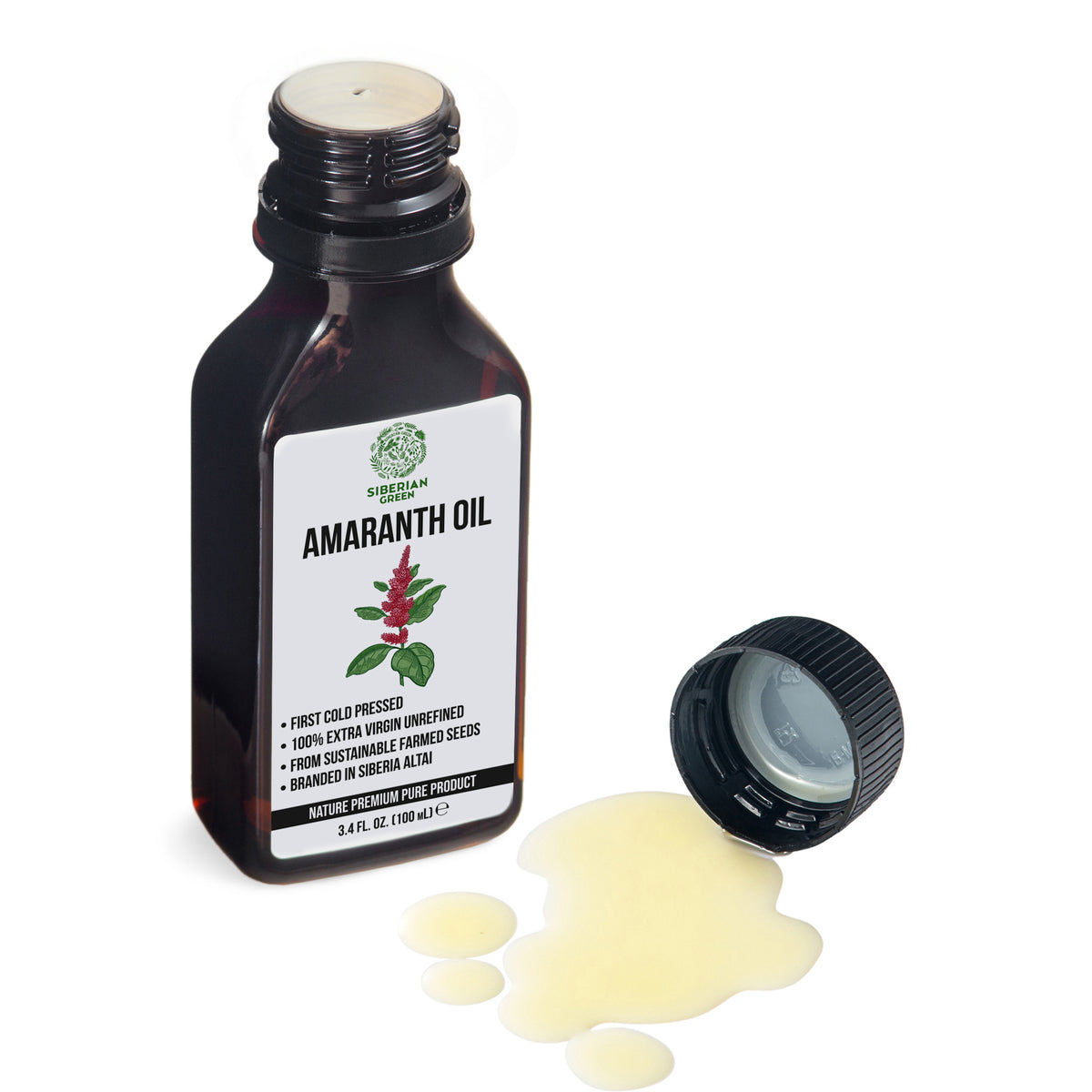 Olio premium di amaranto siberiano - 100 ml