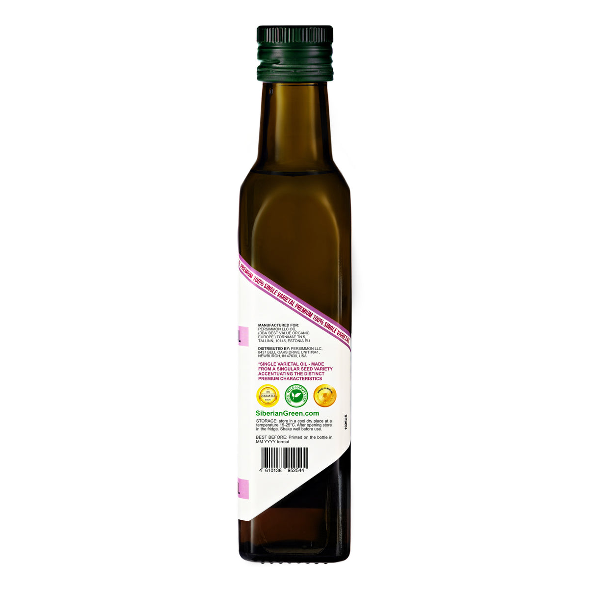 Siberian Green Milk Thistle Oil – 250ml Cold-Pressed Extra Virgin