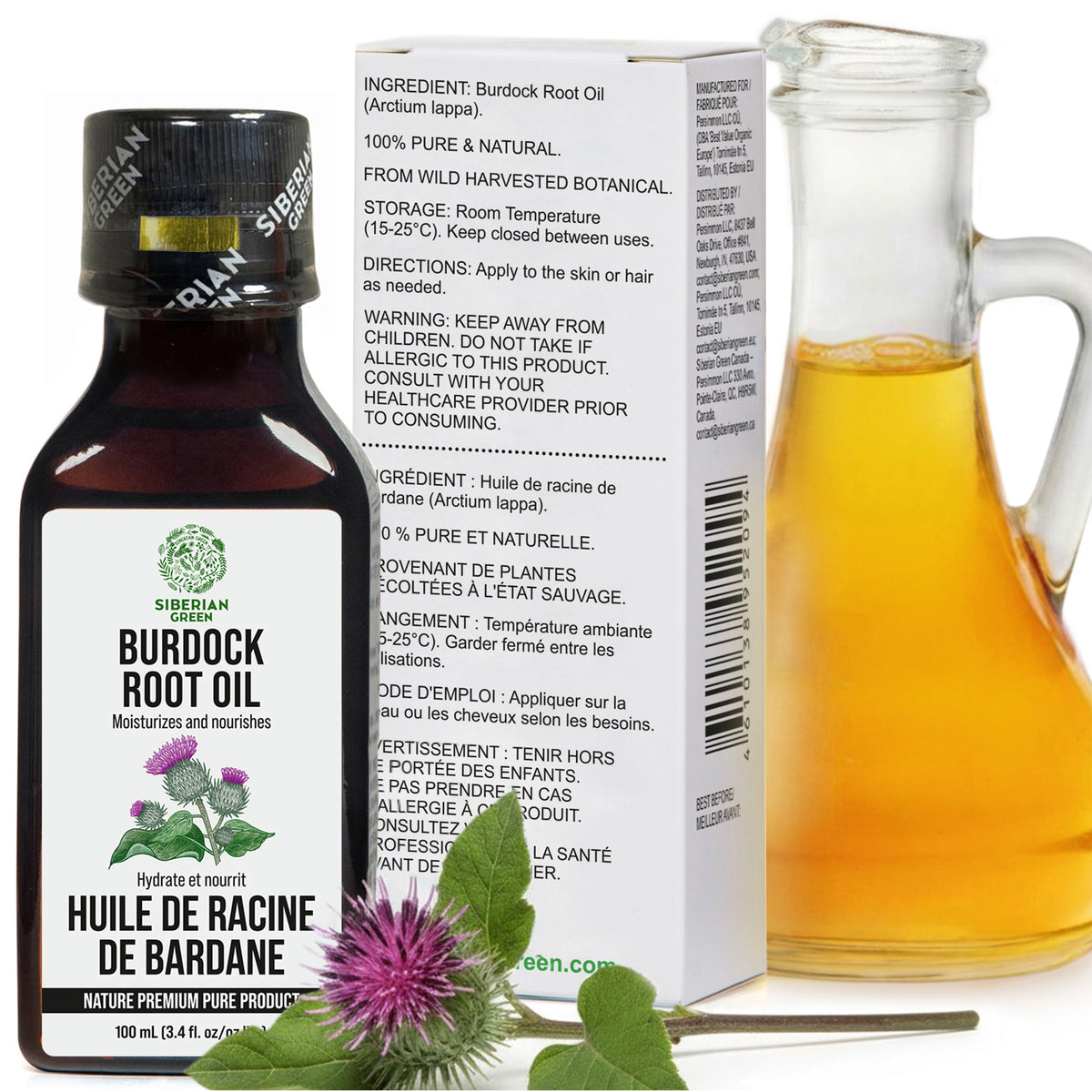 Aceite de bardana - La solución curativa para el cabello y la piel en la Unión Europea