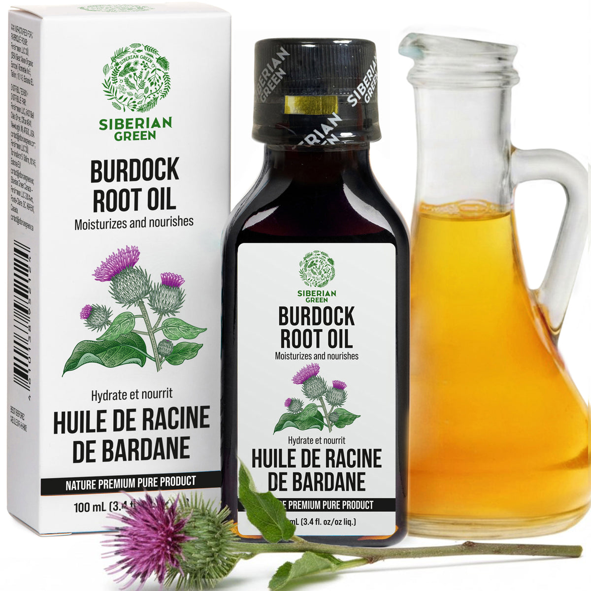 Aceite de bardana - La solución curativa para el cabello y la piel en la Unión Europea