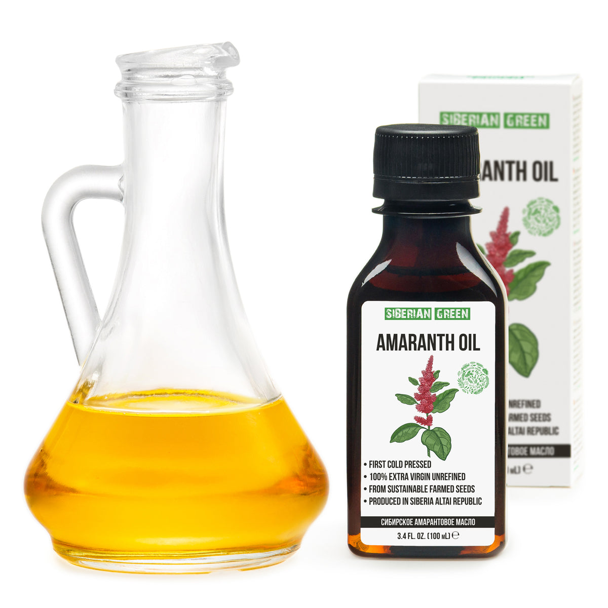 Premium Siberian Amaranth Oil – 100 ml