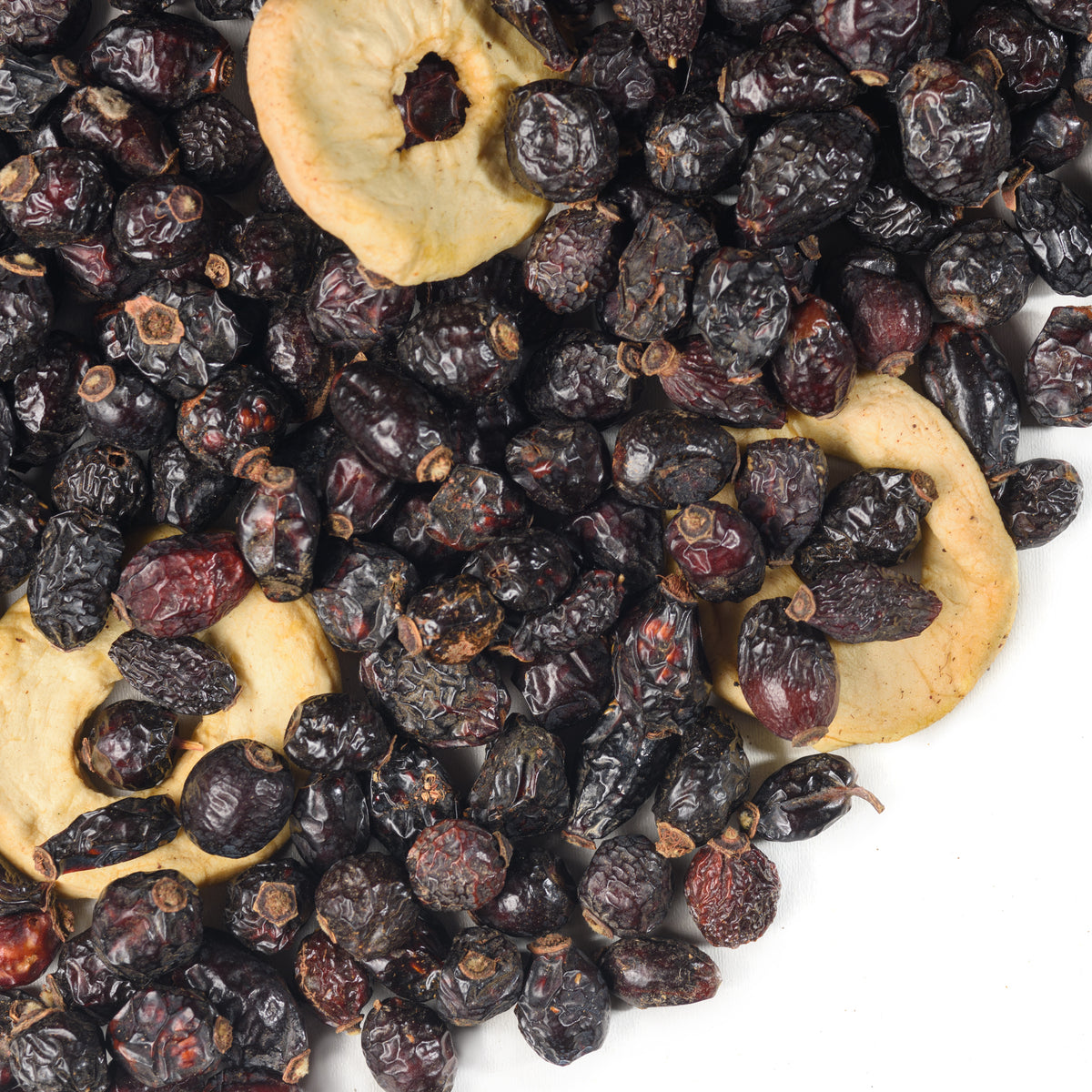 Siberian Dried Rose Hips Whole Seeds with Apple Slices – 1 kg | All-Natural Nutrient Preserved Product