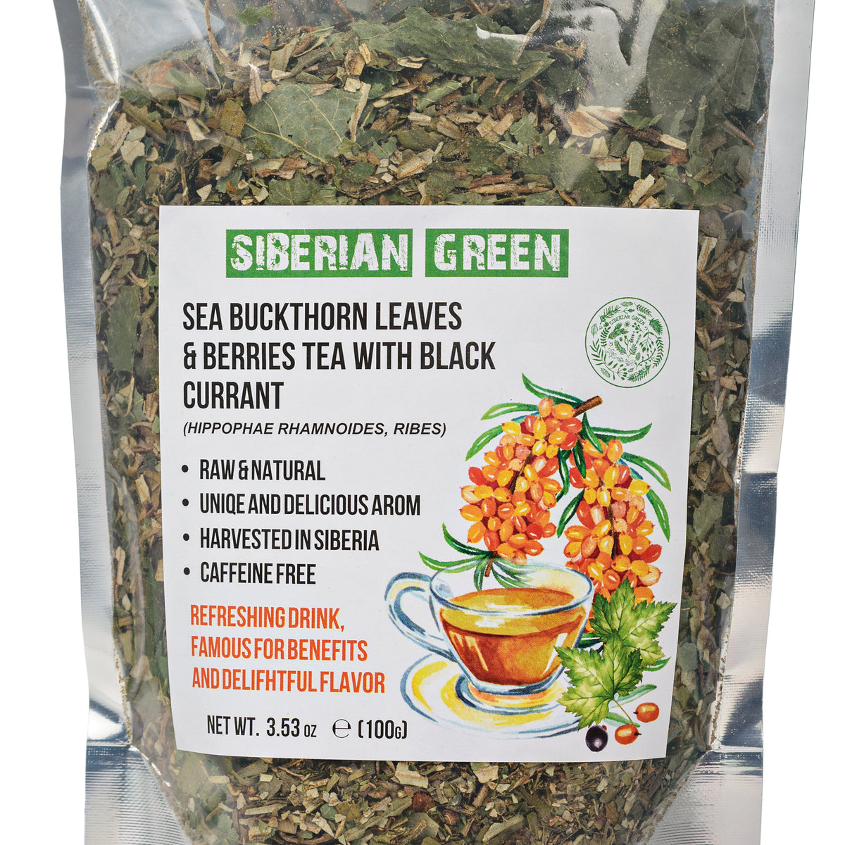  Sea Buckthorn & Black Currant Leaf Tea 