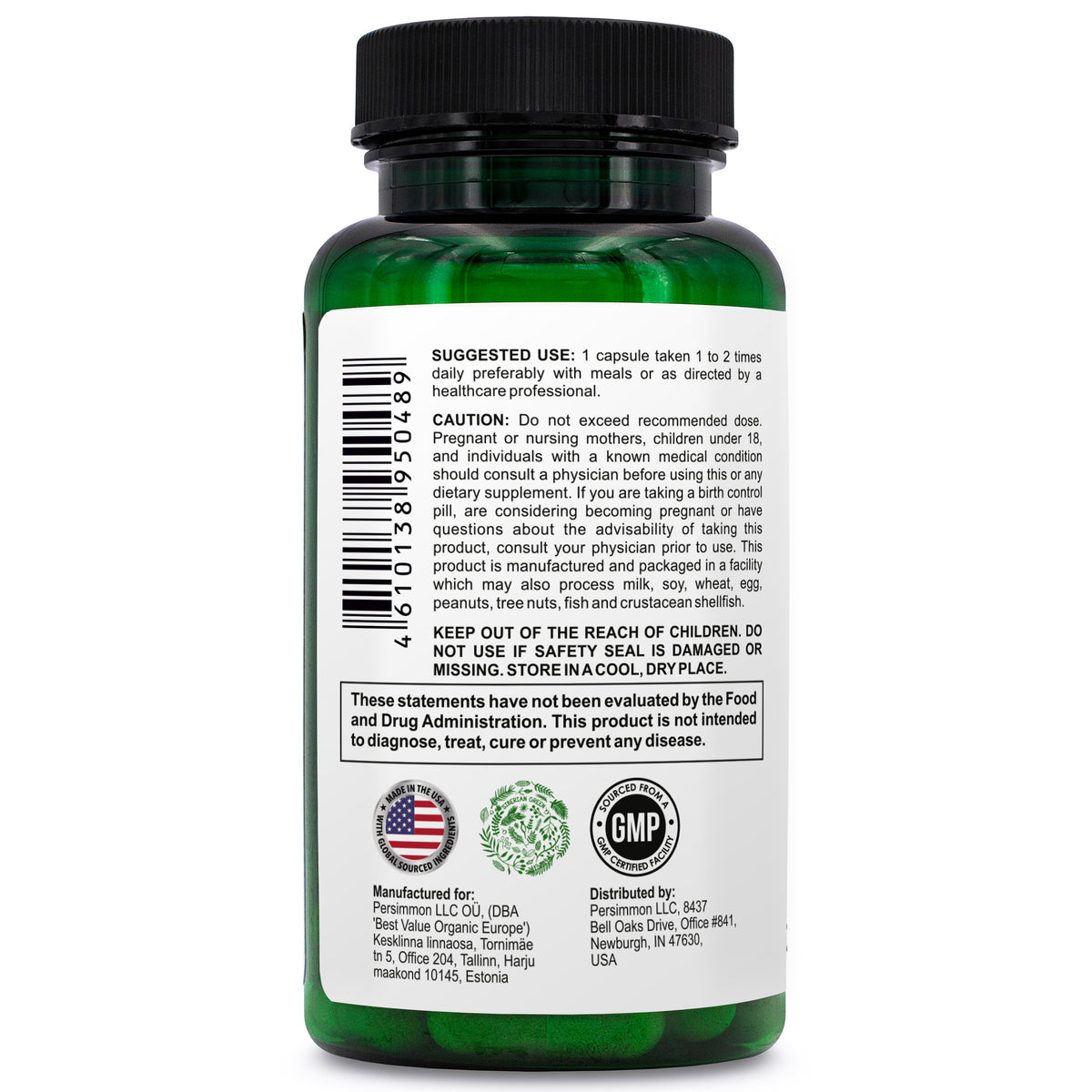 Kidney Detox Herb - Cranberry, Birch & Juniper Formula | 60 Capsules