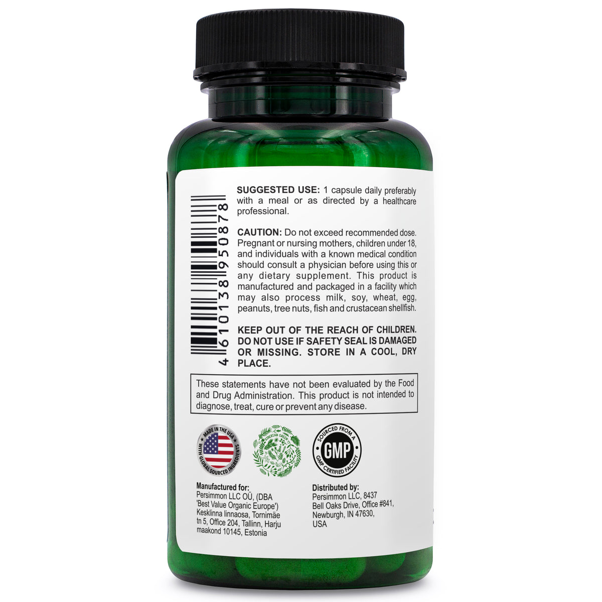 Herbal Lung Support - 60 Kapseln | Quercetin, Pinienrinde, Citrus Bioflavonoide von Siberian Green