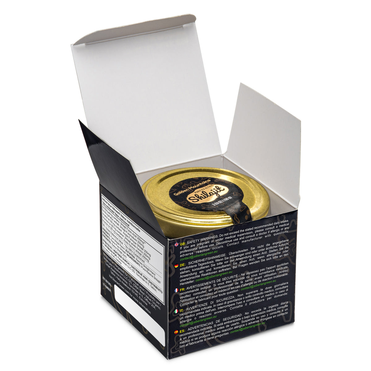 Golden Mountains Shilajit Resin – Pure Altai Siberian Power