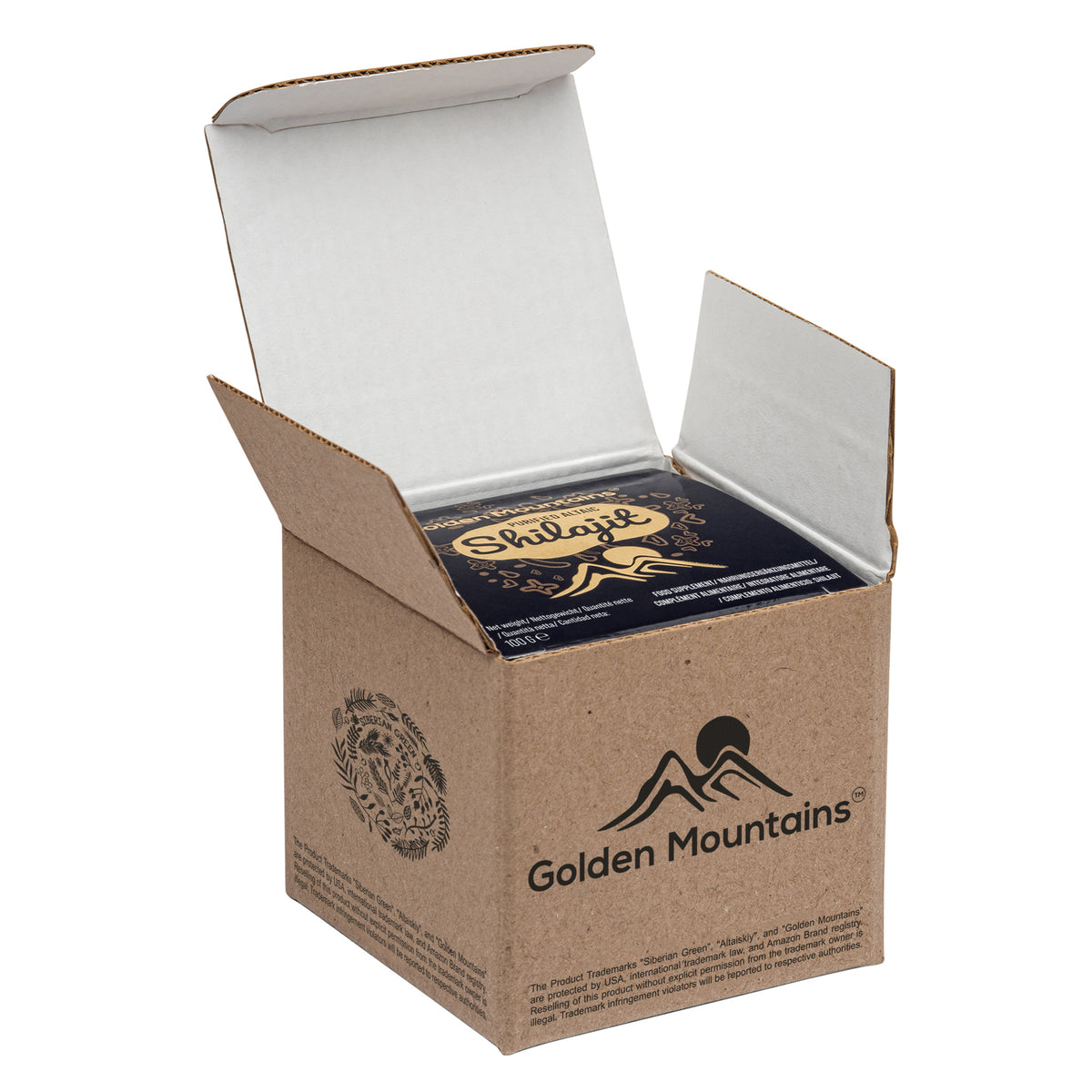 Golden Mountains Shilajit Resin – Pure Altai Siberian Power