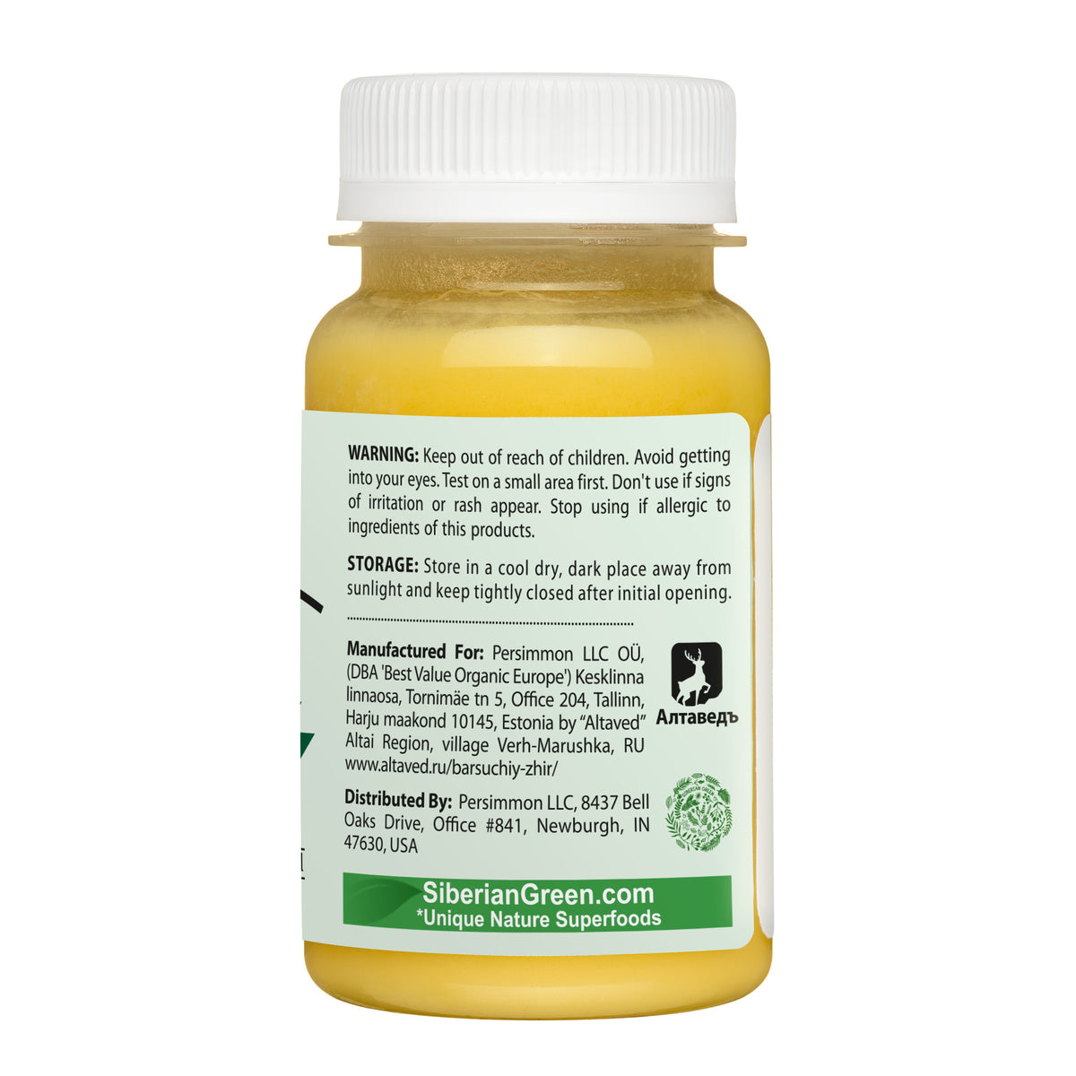 Badger Fat Cream with Sea Buckthorn & Pine Resin – 100ml