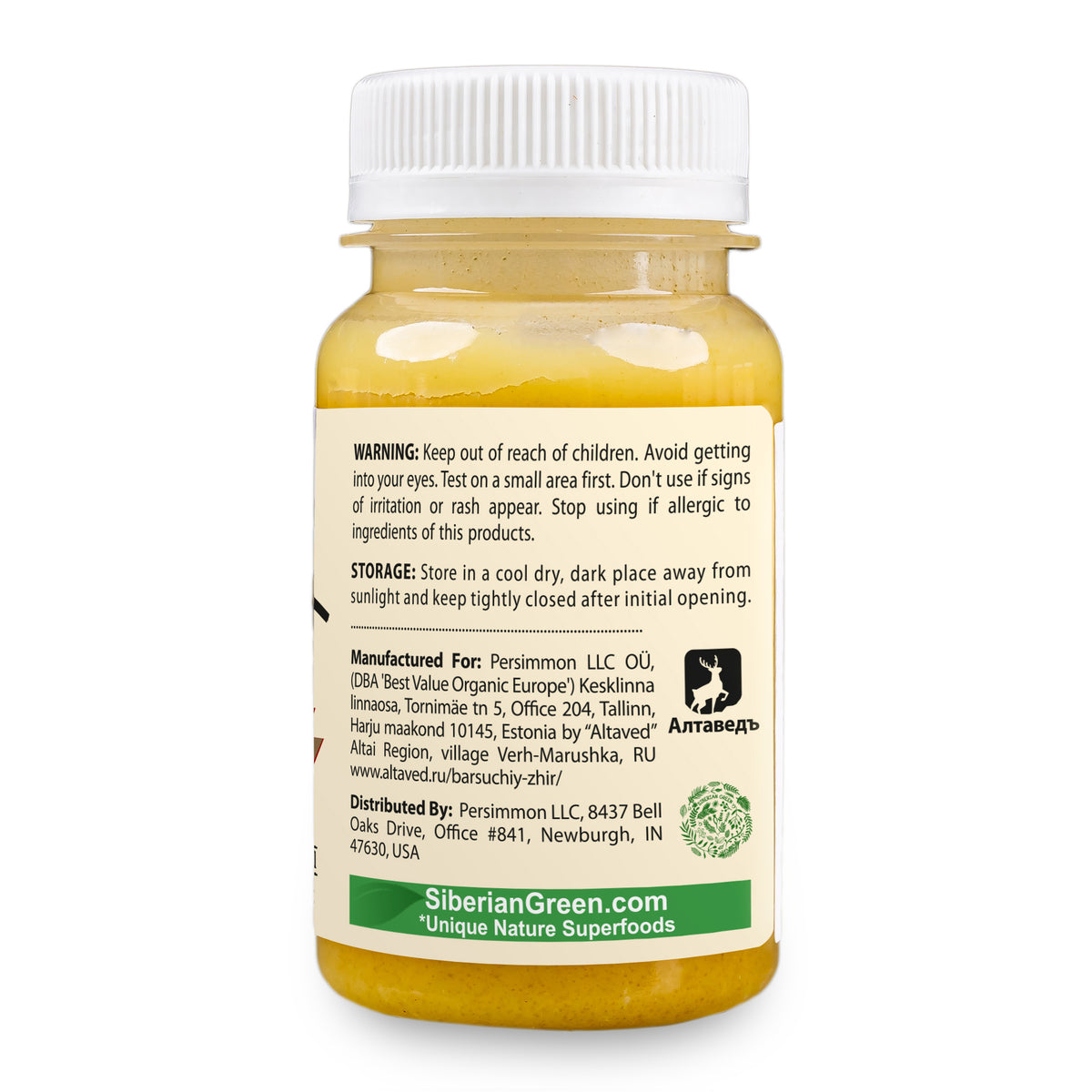 Badger Fat Cream-Gel from Siberian Wellness: Natural Relief