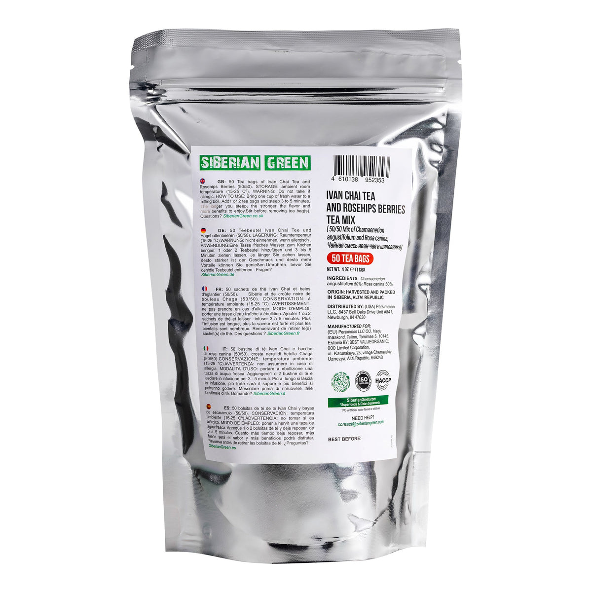 Serving suggestion for Ivan Chai Rosehip Tea