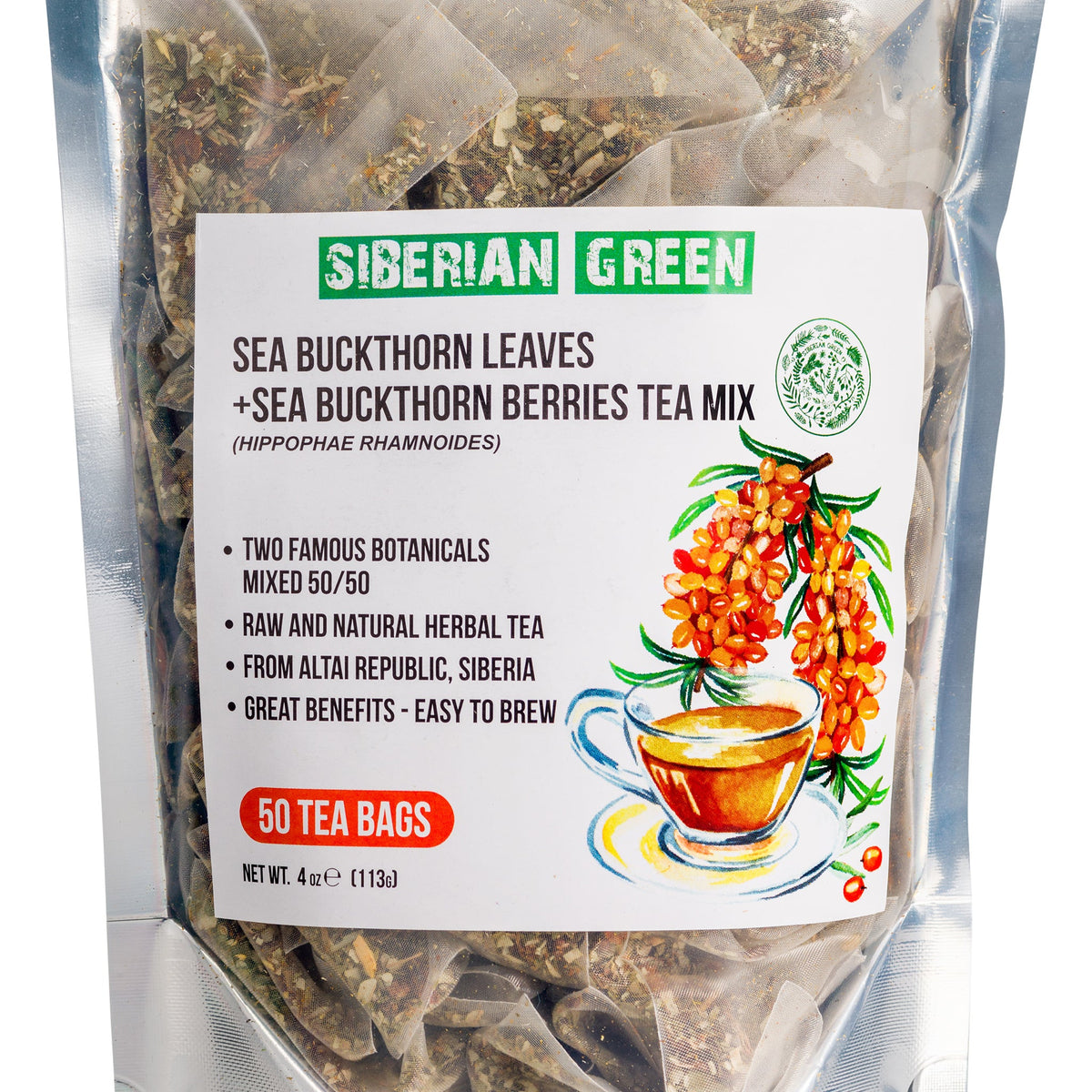 Sea Buckthorn Berry &amp; Leaf Tea 