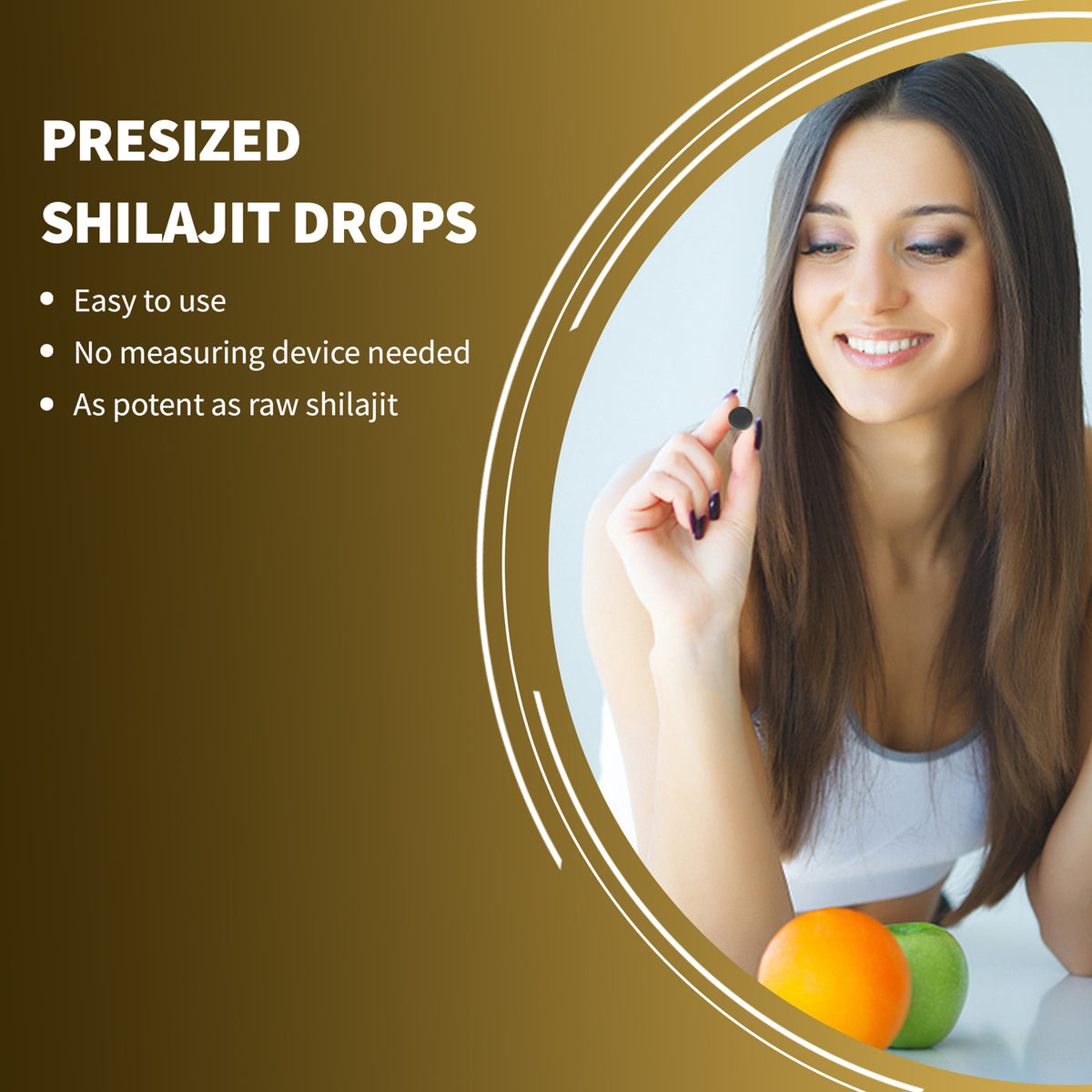 Shilajit 120 gocce secche - Il migliore Altai "Golden Mountains