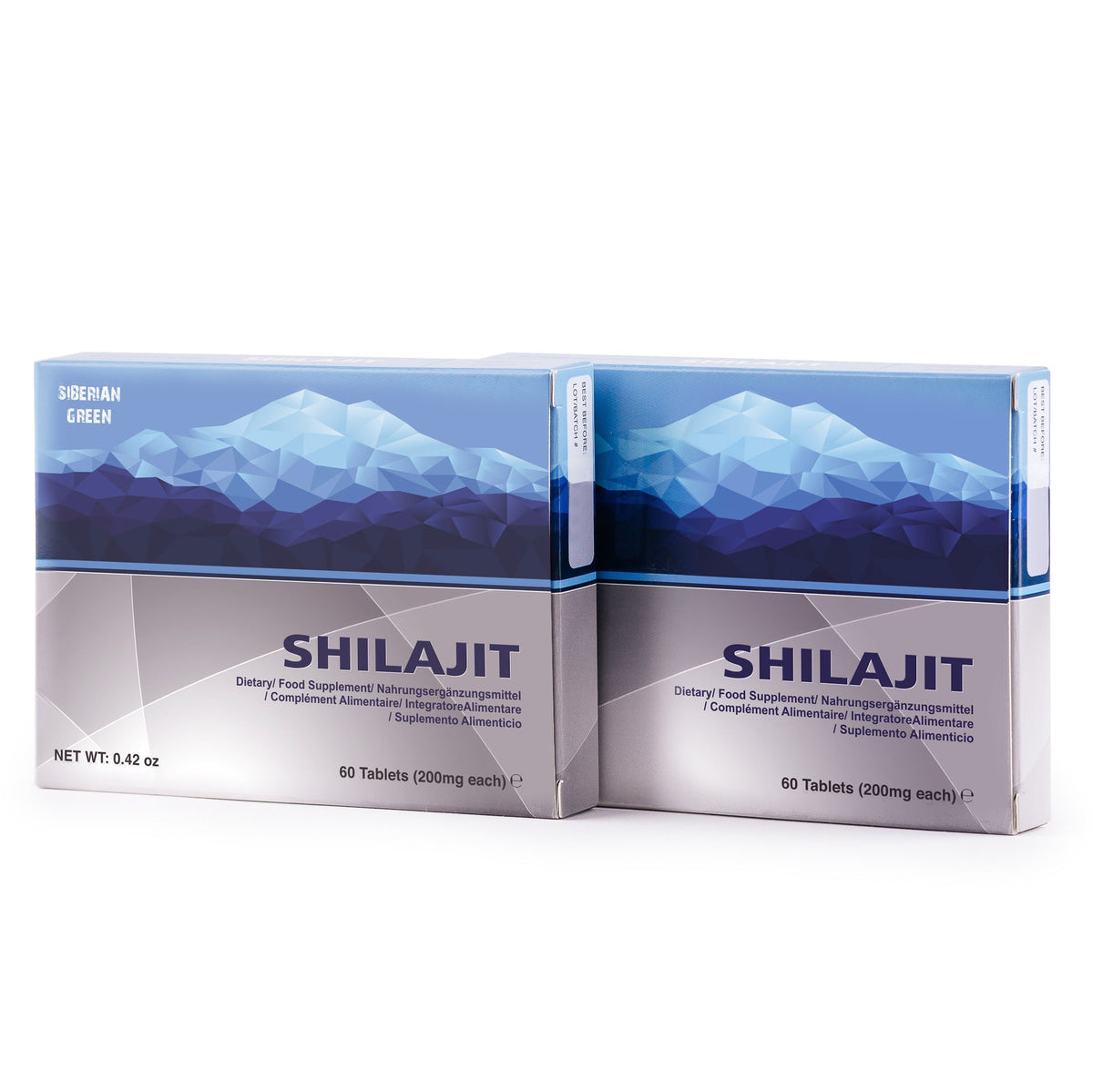 120 (2x60 Pack) Altaic Pure Shilajit Blue Mountains &quot;MUMIJO&quot; Mumio Mumiyo Resin