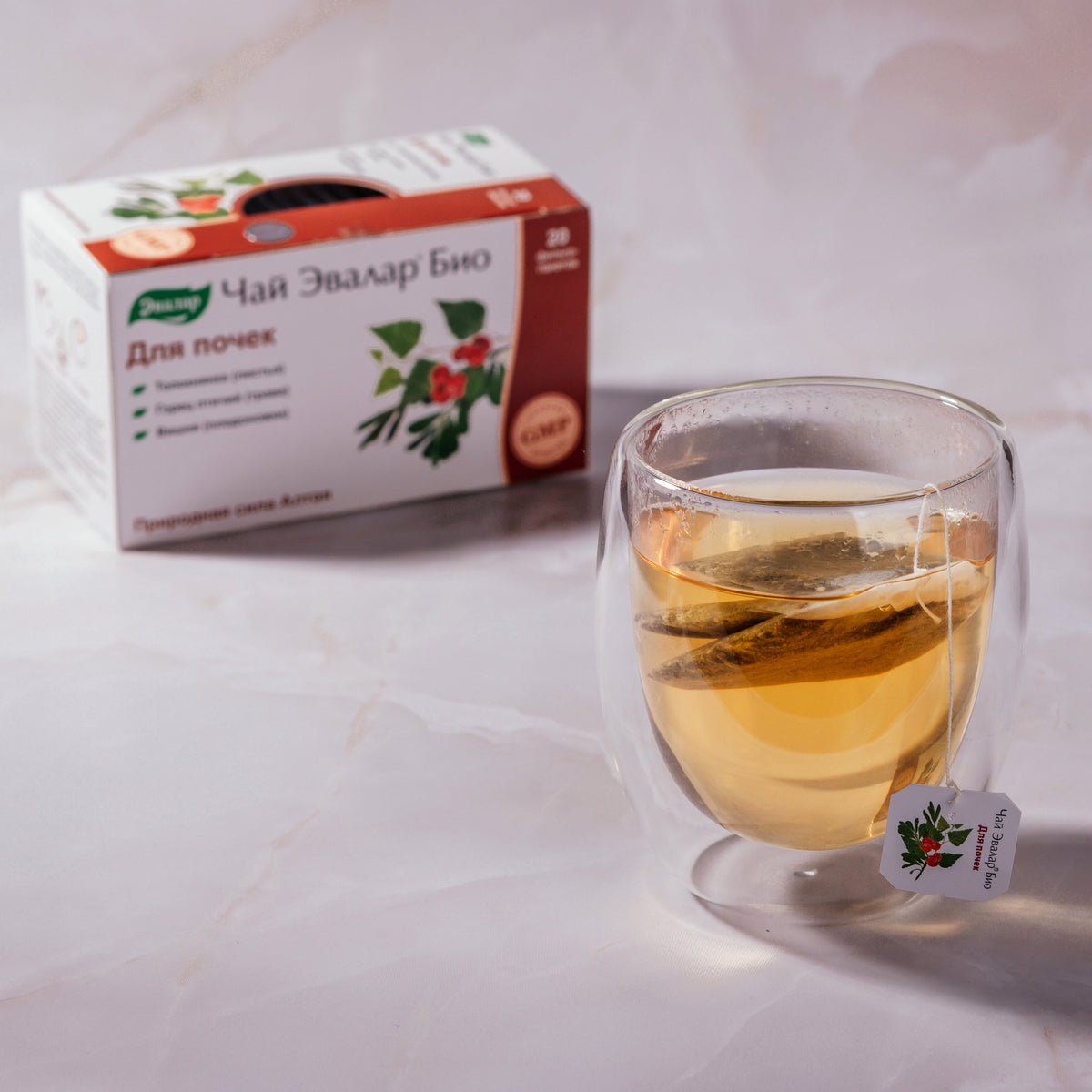 Bearberry Knotweed Cherry Evalar Tea Altai Siberia 20 bolsitas de té Herbal Mix