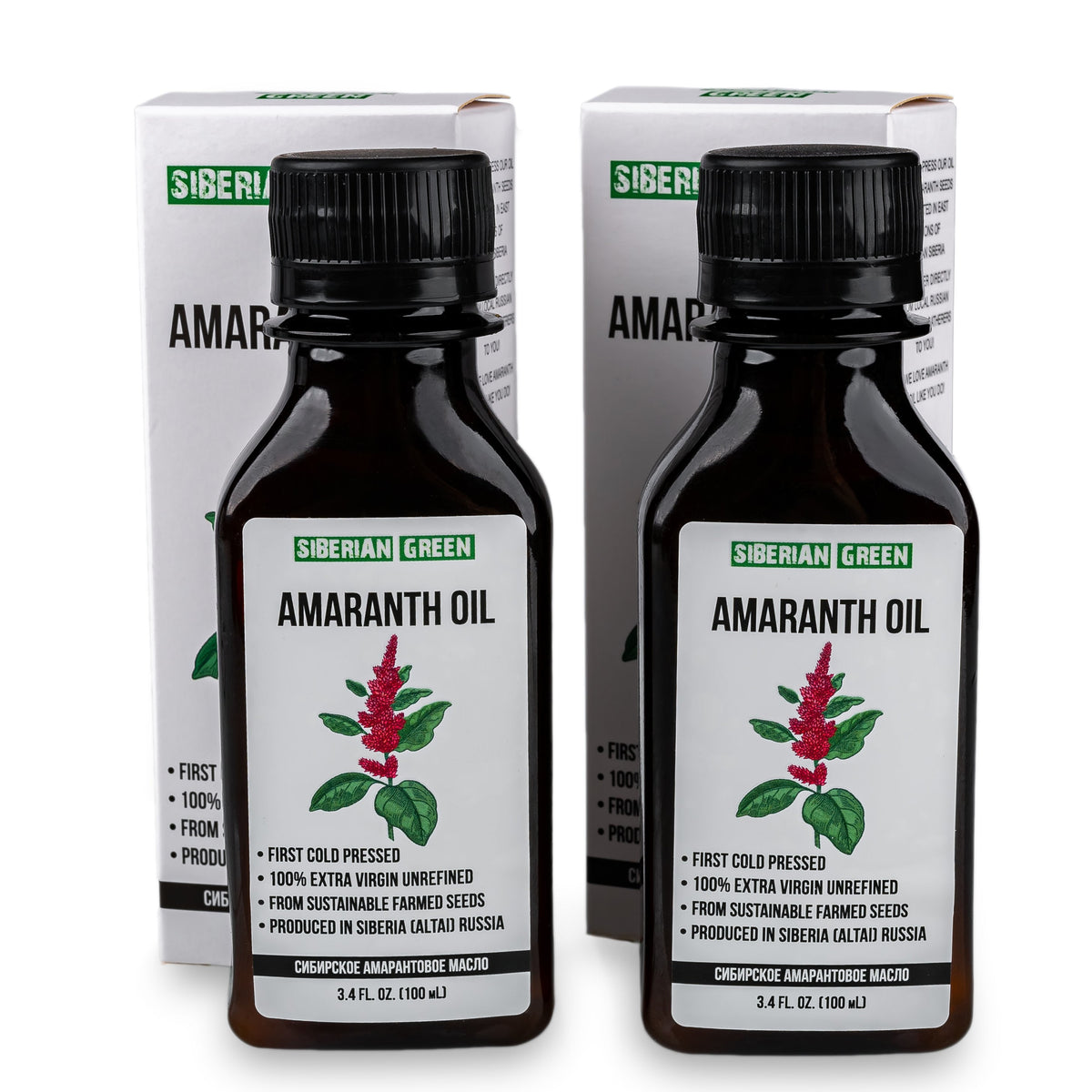 Sibirisches Amaranthöl Extra Nativ Kaltgepresst 100 ml